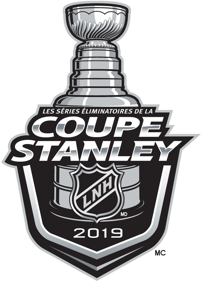 Stanley Cup Playoffs 2018-2019 Alt. Language Logo vinyl decal